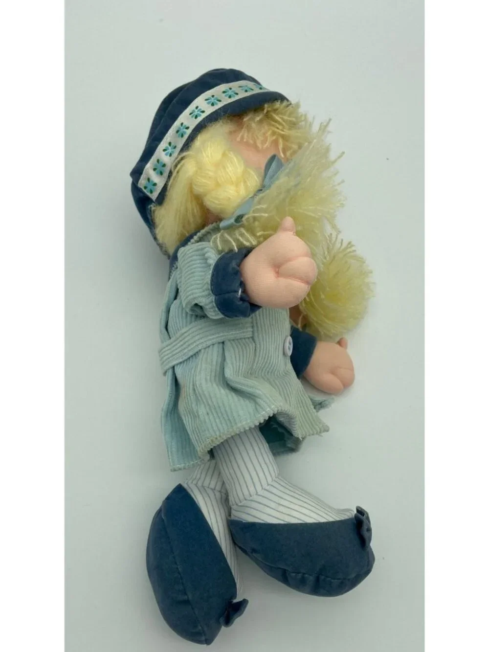 Vintage Applause Precious Moments Frannie Plush Blonde Rag Doll 1988 With Tag